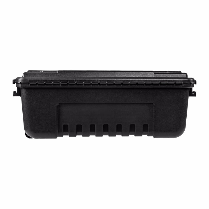 Plano 3 Pack Large Sportsman's Trunk for Outdoor Gear & Tools with Wheels, Black