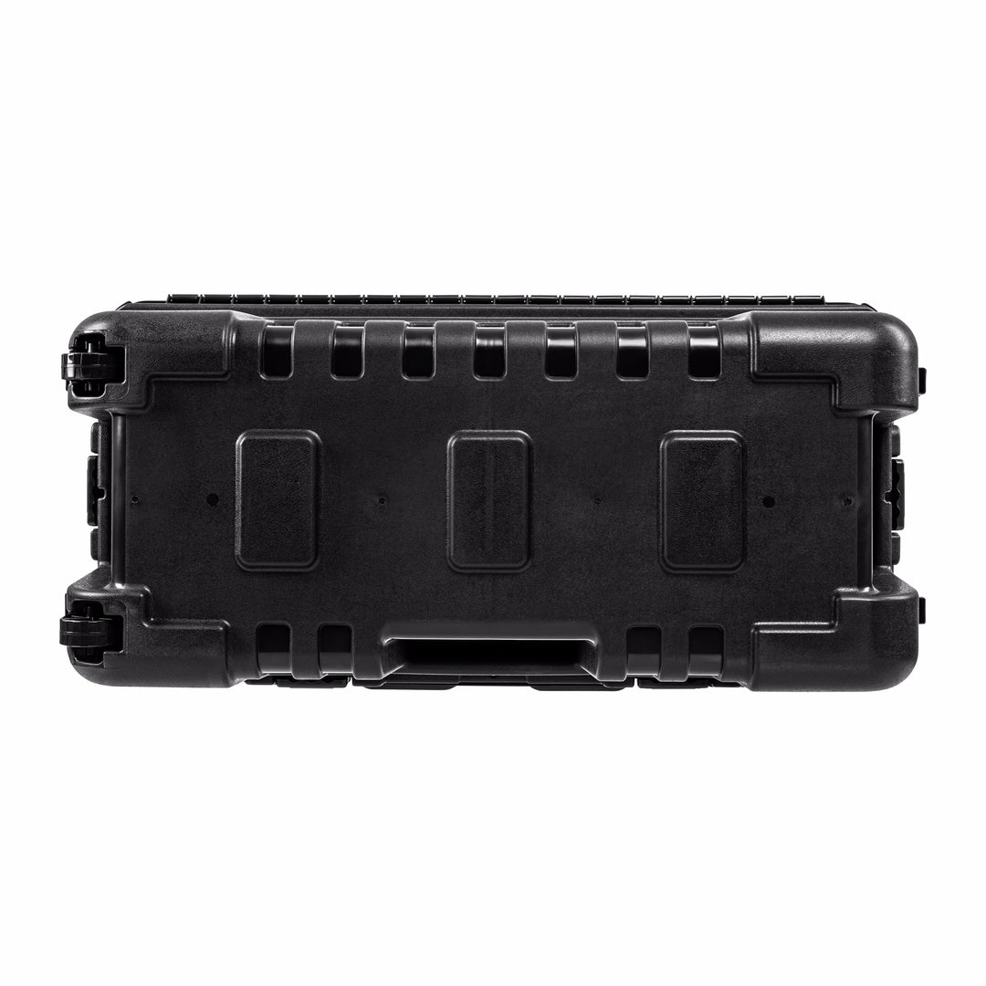 Plano 3 Pack Large Sportsman's Trunk for Outdoor Gear & Tools with Wheels, Black