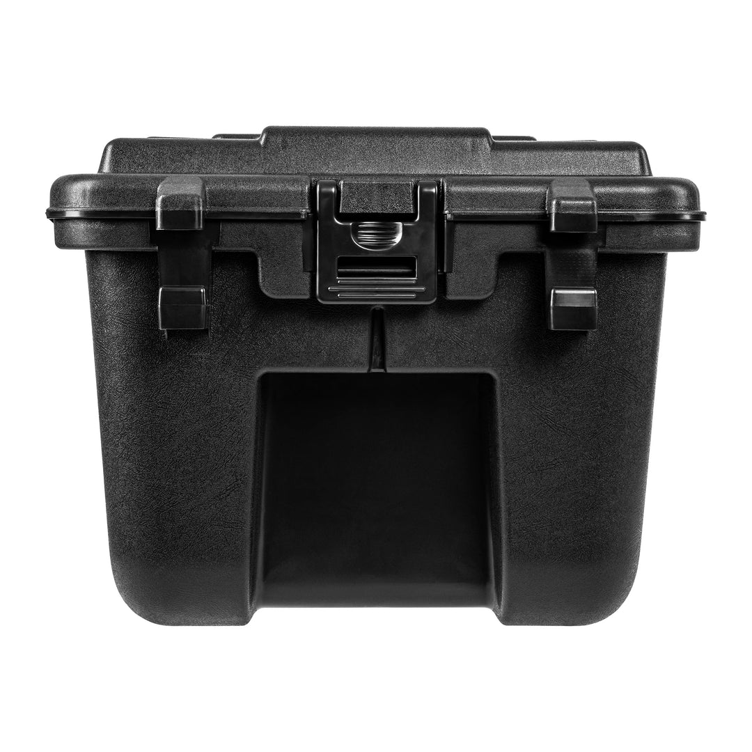 Plano 3 Pack Large Sportsman's Trunk for Outdoor Gear & Tools with Wheels, Black