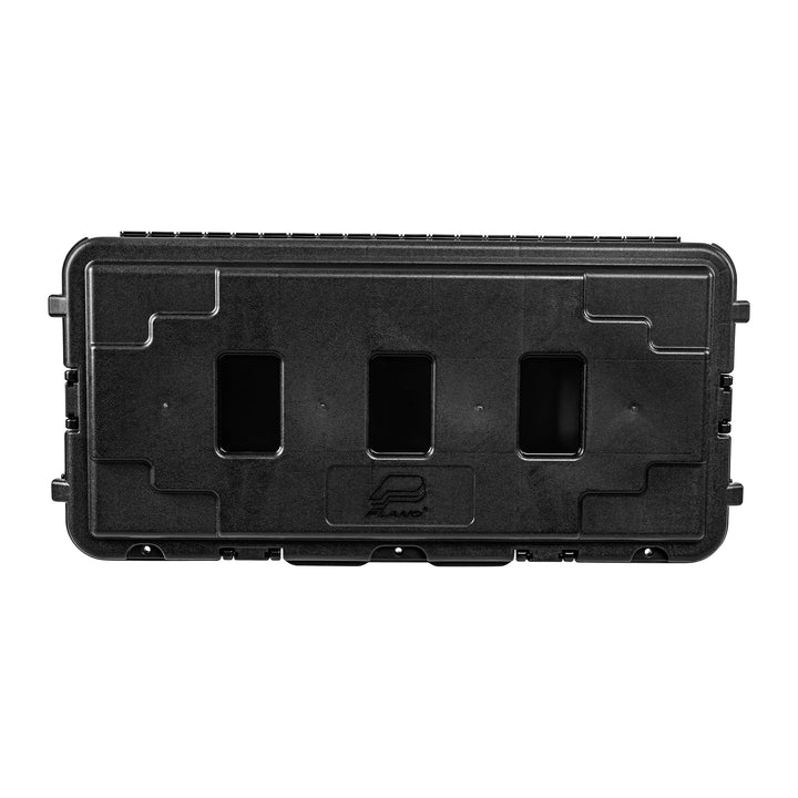 Plano 3 Pack Large Sportsman's Trunk for Outdoor Gear & Tools with Wheels, Black