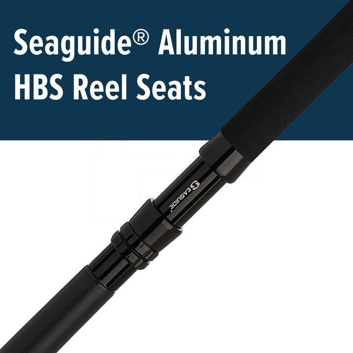 Penn Ally II Boat Conventional Casting Fishing Rod 6 Feet, up to 80 Lbs, Black