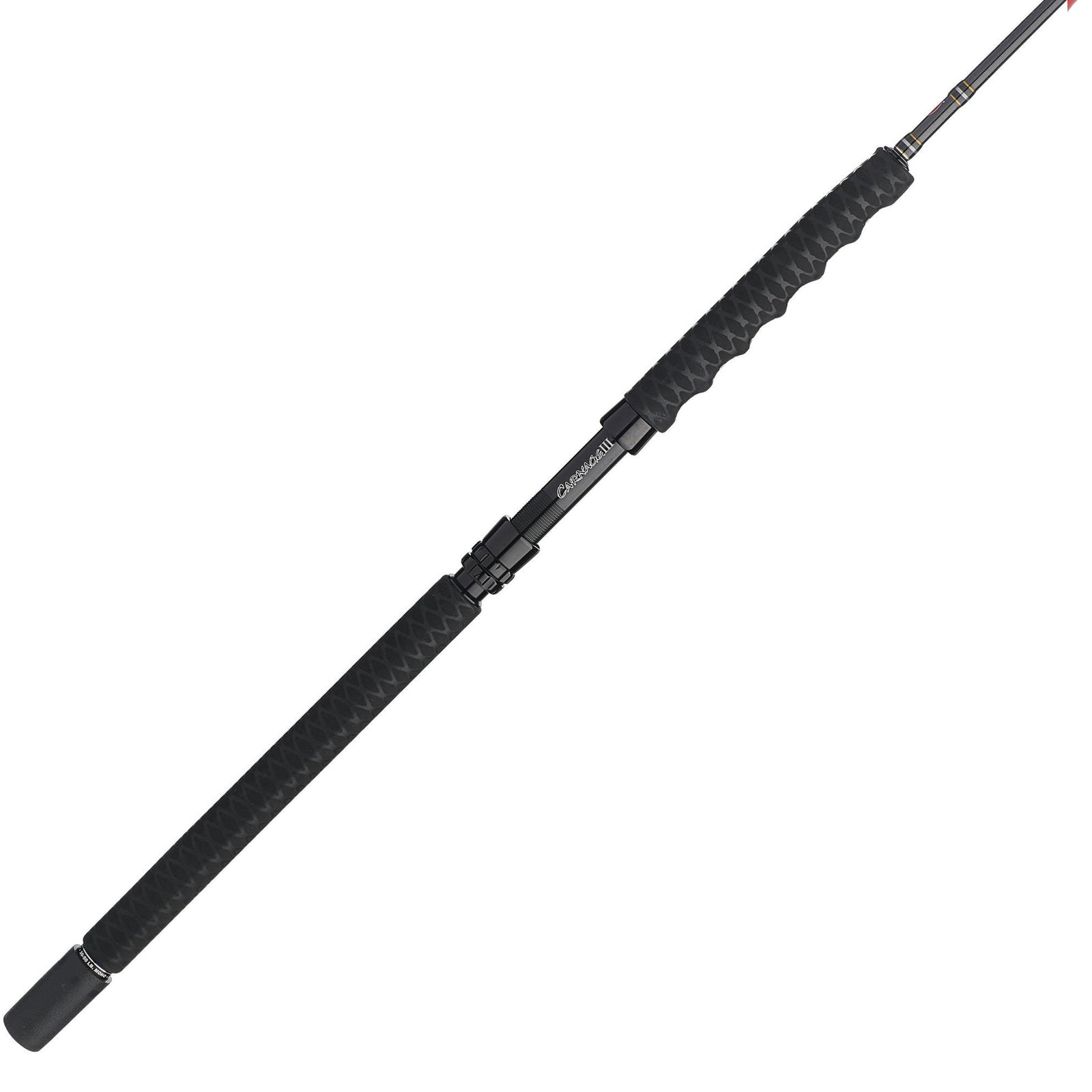 Penn Carnage III Boat Conventional Spinning Fishing Rod 7’, up to 80 Lbs, Black - VMInnovations