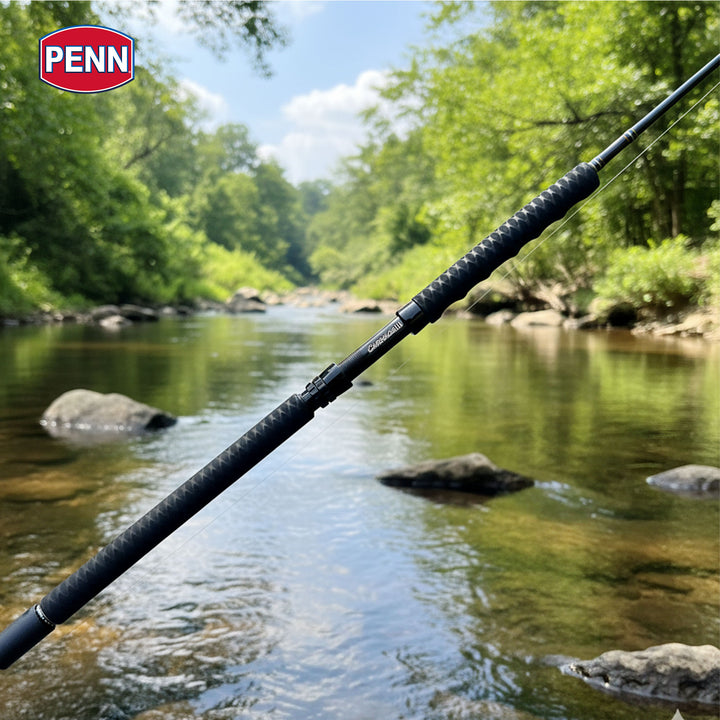 Penn Carnage III Boat Conventional Spinning Fishing Rod 7’, up to 40 Lbs, Black