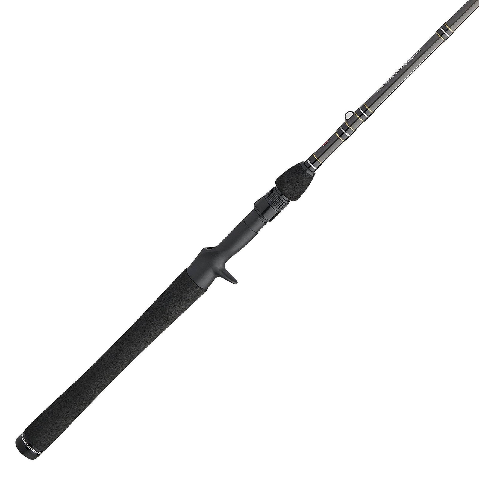 Penn Carnage III Inshore Casting Fishing Rod, 7 Feet, Loads up to 17 Lbs, Black - VMInnovations
