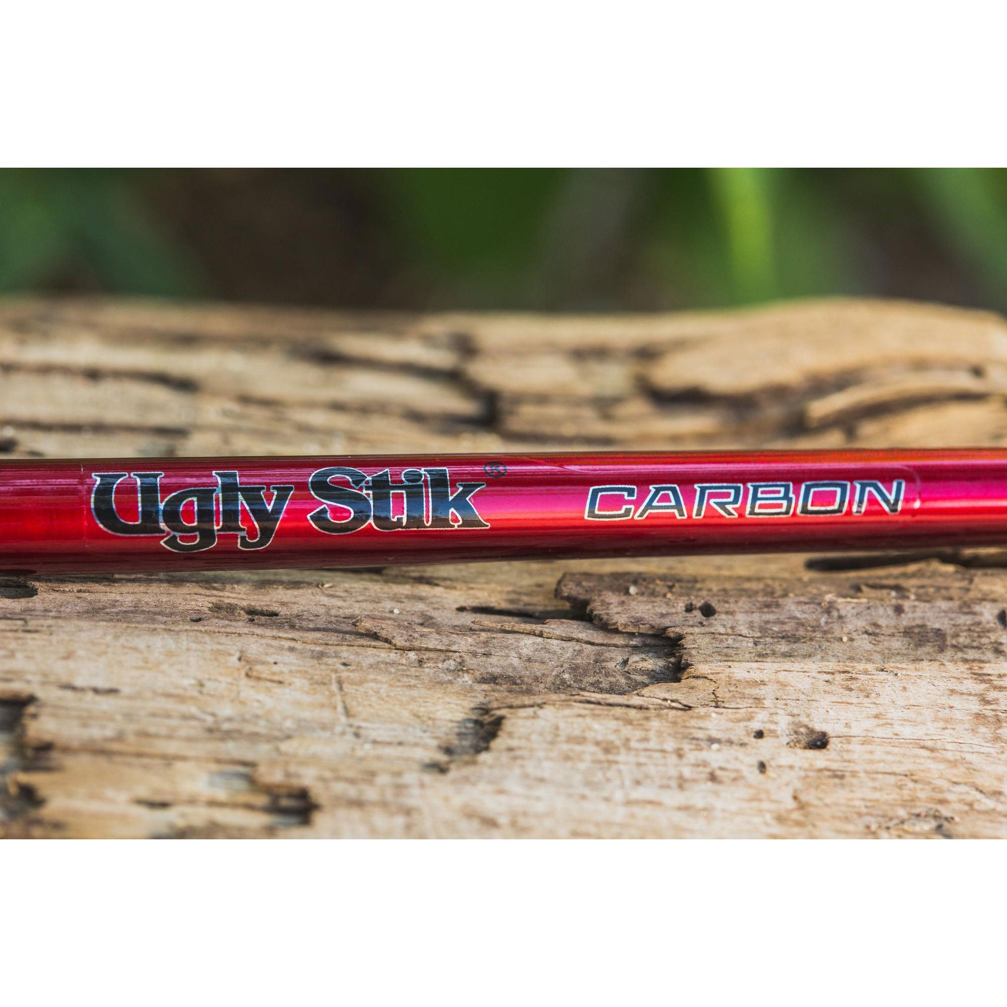 Ugly Stik Carbon Low Profile Baitcast Reel & Rod Combo, Right-Handed (Open Box) - VMInnovations