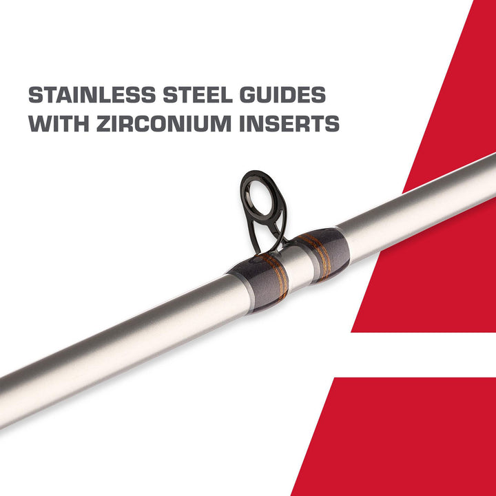 Abu Garcia Revo X Baitcast Reel and Fishing Rod Combo, Right-Handed (Open Box)