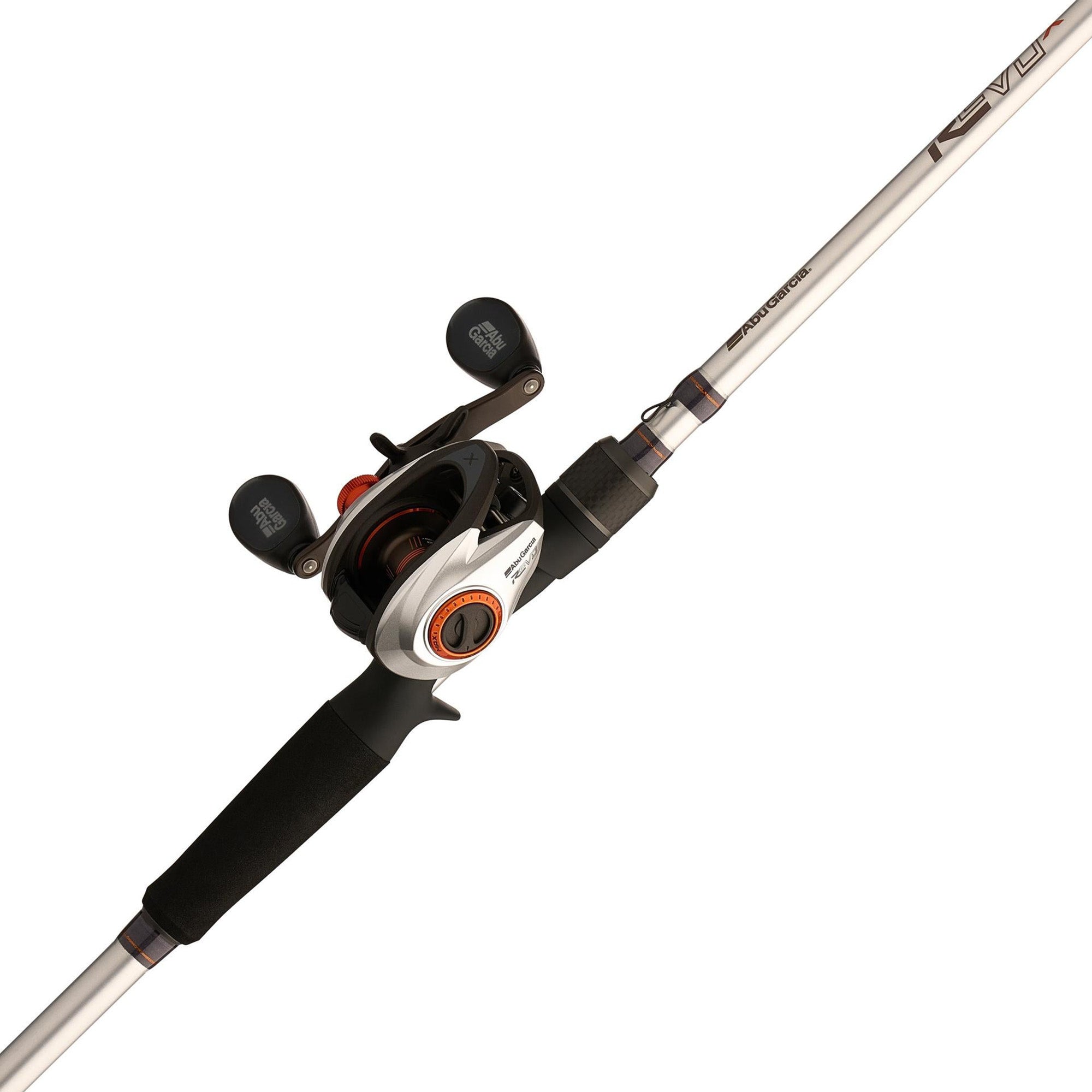 Abu Garcia Revo X Baitcast Reel and Fishing Rod Combo, Left-Handed Orientation