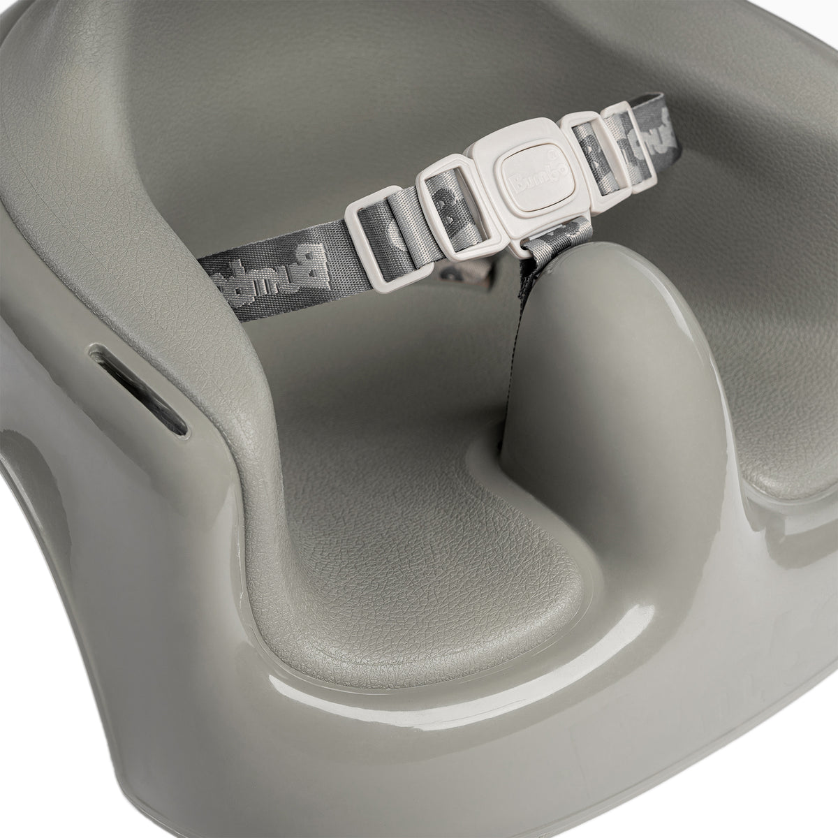 Bumbo Plastic Floor Seat Lite Baby Chair with Tray, 3-12 Months, Breige, 2 Pack