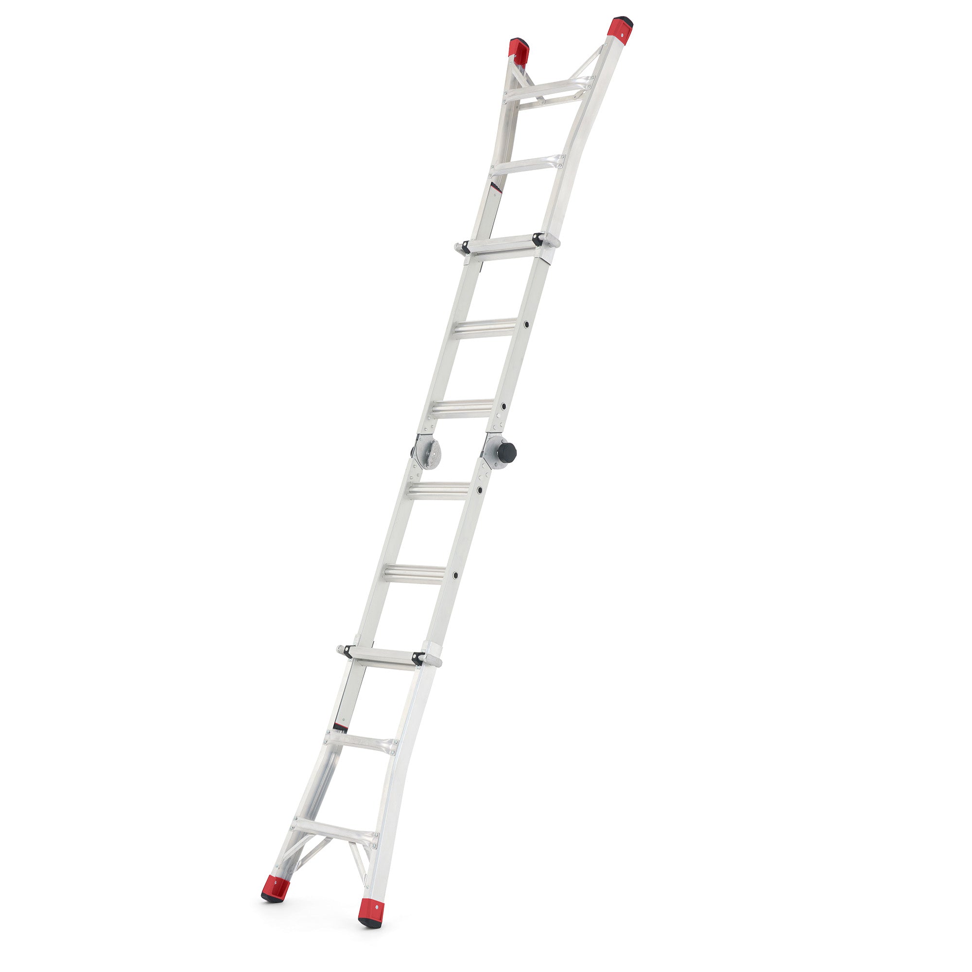 Lift Ladders 14 Foot Reach Multi Position Aluminum Step Ladder, 375 lb Capacity