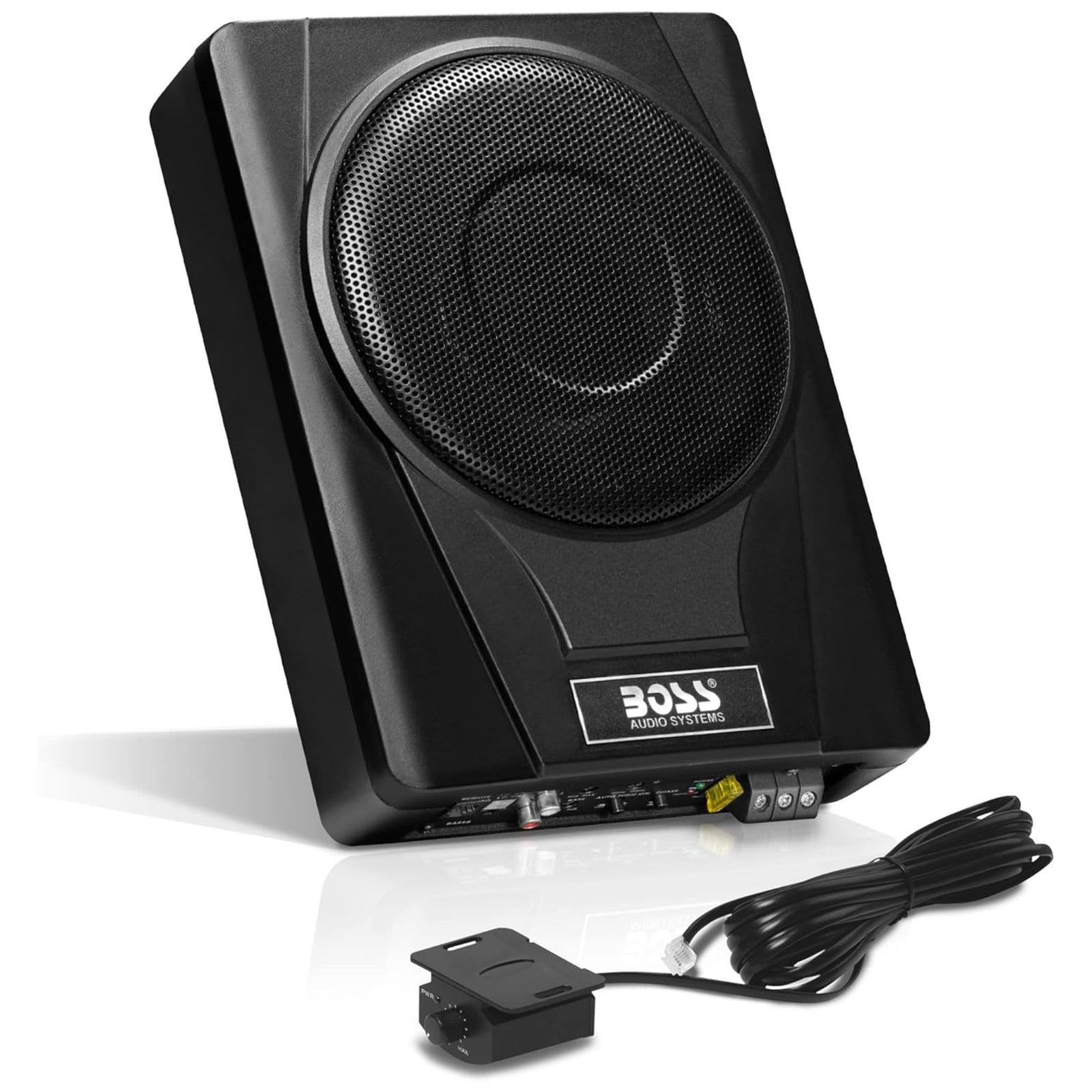 BOSS Audio 8" Under Seat Car Subwoofer 800W Power for Trucks and Cars, BASS8 - VMInnovations