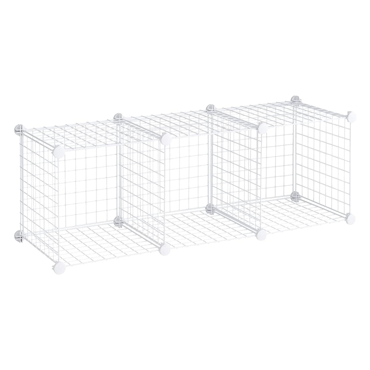Rubbermaid 3pc Storage Stackable Cube Set, Multi-Use Home Organizers (Open Box) - VMInnovations