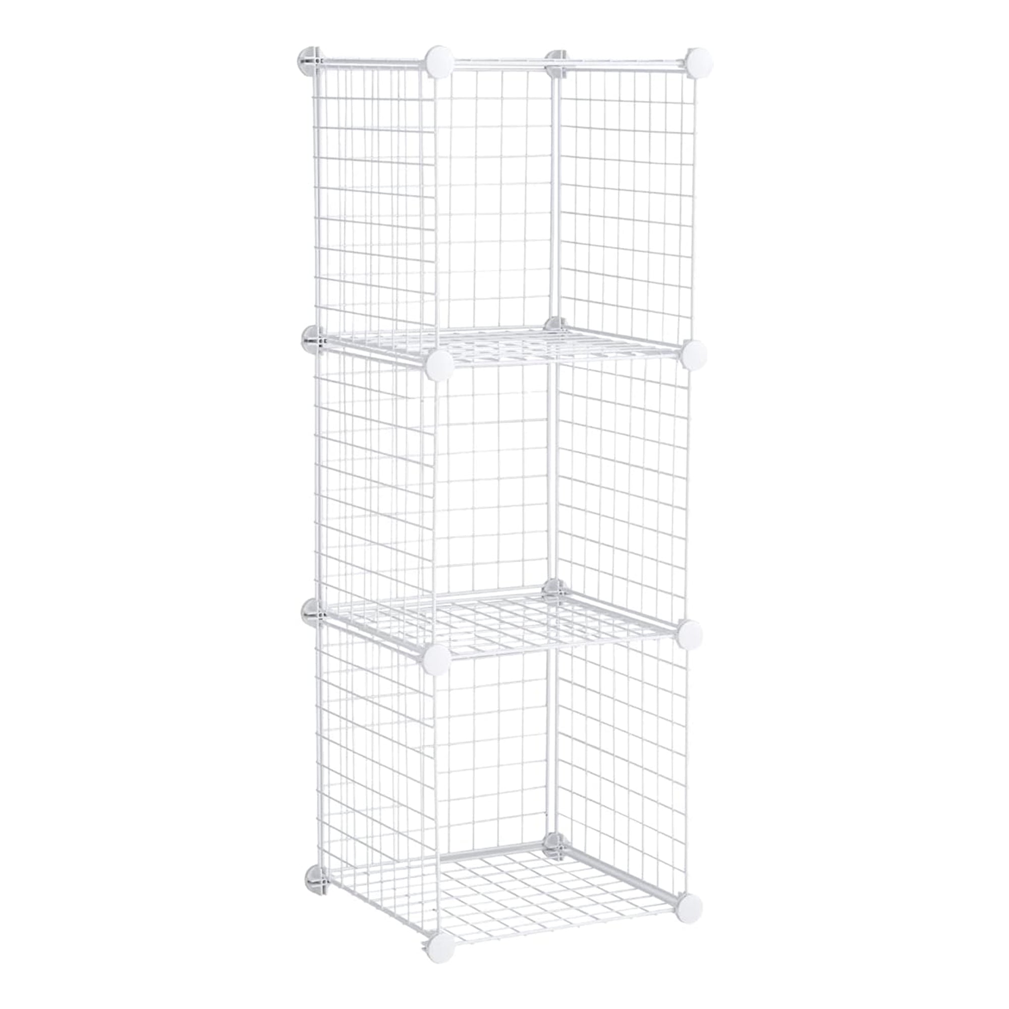 Rubbermaid 3pc Storage Stackable Cube Set, Multi-Use Home Organizers (Open Box) - VMInnovations