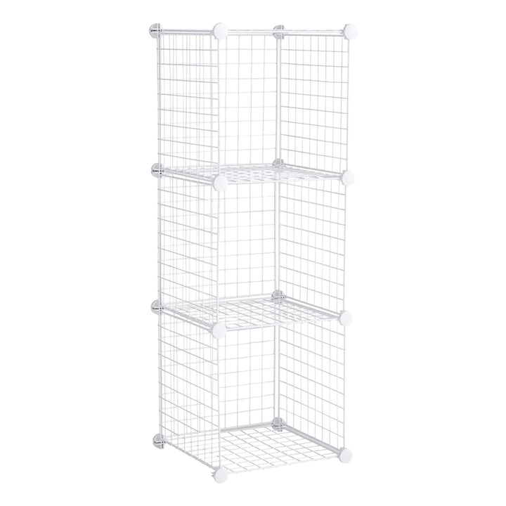 Rubbermaid 3pc Storage Stackable Cube Set, Multi-Use Home Organizers (Open Box)