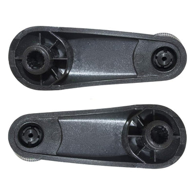 Brock 2 Pack Manual Window Crank Handles, Front or Rear Left and Right, Black - VMInnovations