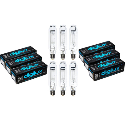 (6) New Digilux DX600 MH 600W Digital Grow Light Bulbs Metal Halide Hydroponics