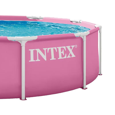 Intex 10' x 30" Metal Frame Round Above Ground Swimming Pool-Pool Only(For Parts