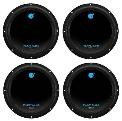 4) PLANET AUDIO AC10D 10" 6000W Power Car Audio Subwoofers Power Subs Woofers - VMInnovations