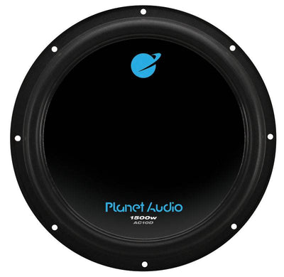 4) PLANET AUDIO AC10D 10" 6000W Power Car Audio Subwoofers Power Subs Woofers - VMInnovations