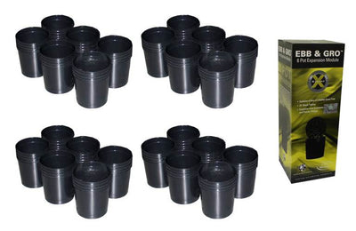 NEW! (4) C.A.P EBB-EXP6 EBB & GRO Grow Flow 6 Pot Site Hydroponic Expansion Kits