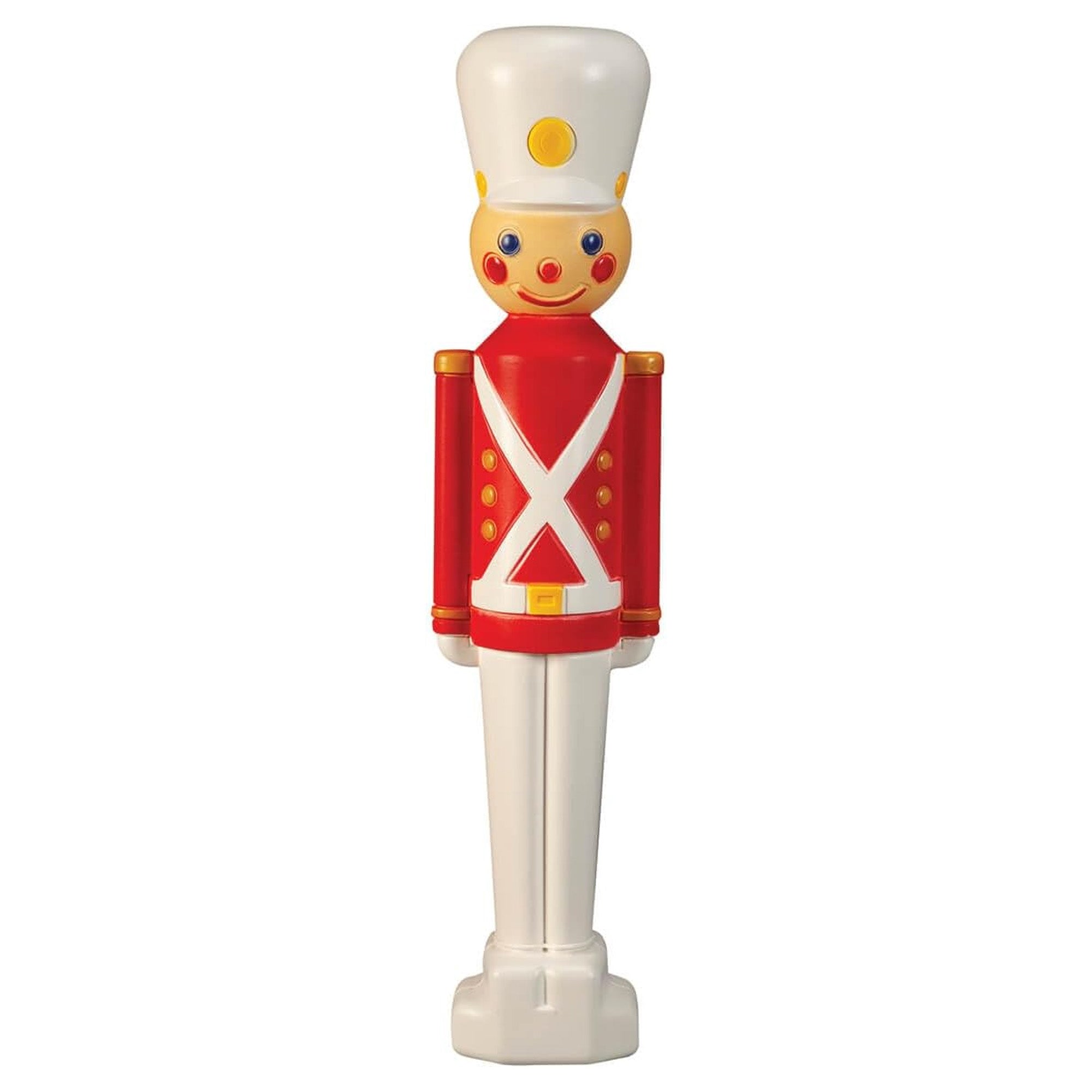Union Products 31" Light-Up Christmas Toy Soldier, Outdoor Holiday Decor, 2 Pack - VMInnovations