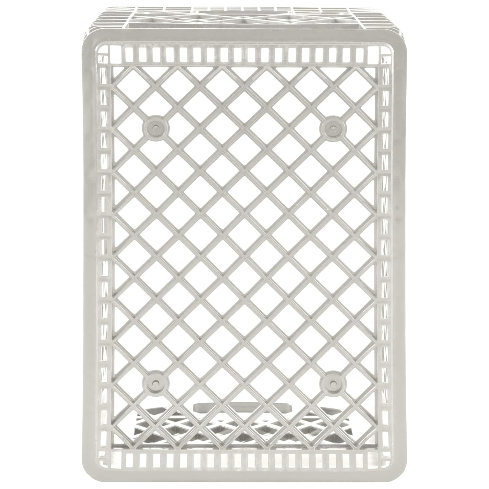 Juggernaut 24 Qt Storage Milk Crates Plastic Stackable Containers (Open Box) - VMInnovations