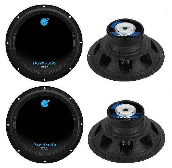 PLANET AUDIO AC12D 12" 7200W  Car Audio Power Subwoofers Subs Woofers DVC