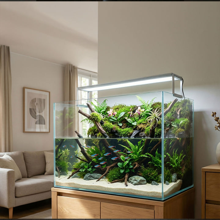 Aqua Joe Premium Aquarium Sand for Freshwater & Saltwater Tanks, 50 lbs. Bucket