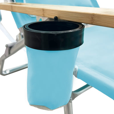 Ostrich The Deluxe 3N1 Lightweight Beach Lounge Chair & Footrest (Used)