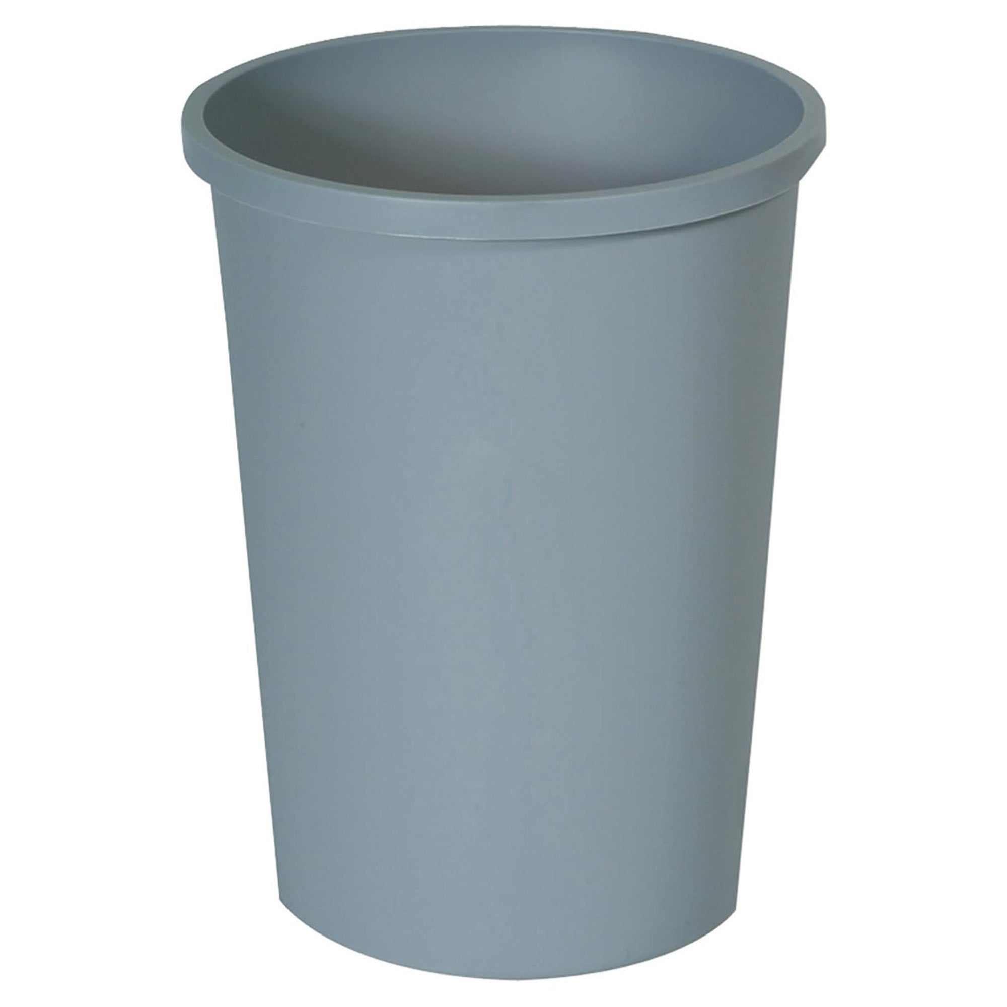 Rubbermaid Commercial Untouchable Trash Can, Plastic Waste Bin, 11 Gal, Gray - VMInnovations