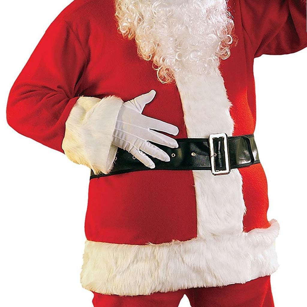 Rubies Costume Adult Mens Promotional Flannel Santa Claus Suit (Open Box)