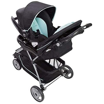 Baby Trend 35 Travel System Stroller Car Seat Combo for Baby, Dots (Open Box)