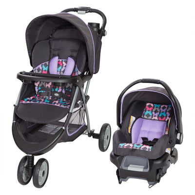 Baby Trend EZ Ride 35 Travel System Stroller Car Seat Combo for Baby (Open Box)
