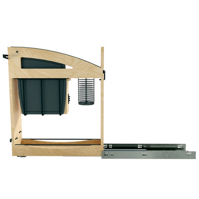 Rev-A-Shelf Knife Pullout Organizer with Soft-Close for 9" Base Cabinets