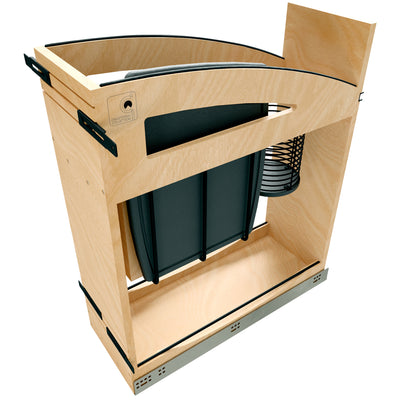 Rev-A-Shelf Knife Pullout Organizer with Soft-Close for 12" Base Cabinets