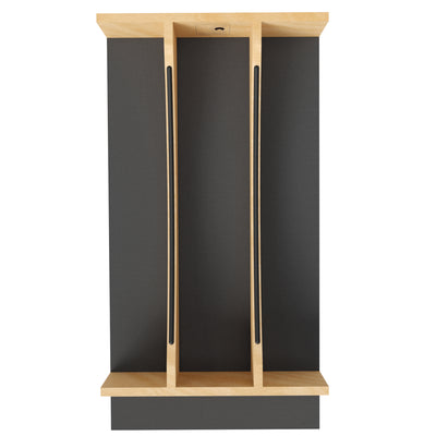 Rev-A-Shelf Utensil Insert, Black Accents, Maple, 10.24 in., 4WUTCC-15MB-1