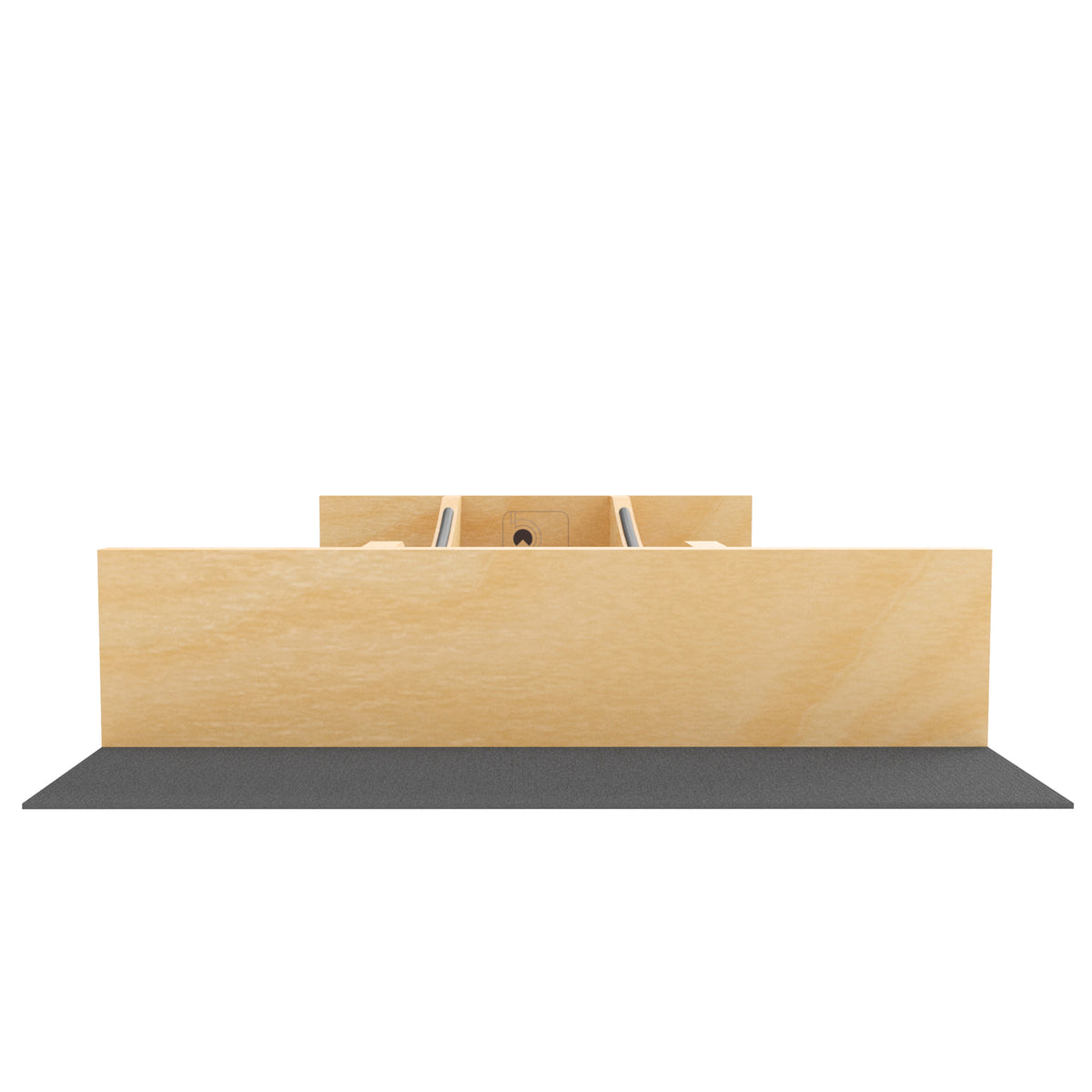 Rev-A-Shelf Utensil Insert, Black Accents, Maple, 10.24 in., 4WUTCC-15MB-1