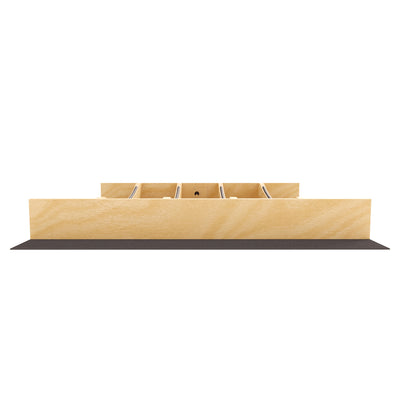 Rev-A-Shelf Utensil Insert, Black Accents, Maple, 19.25 in., 4WUTCC-24MB-1