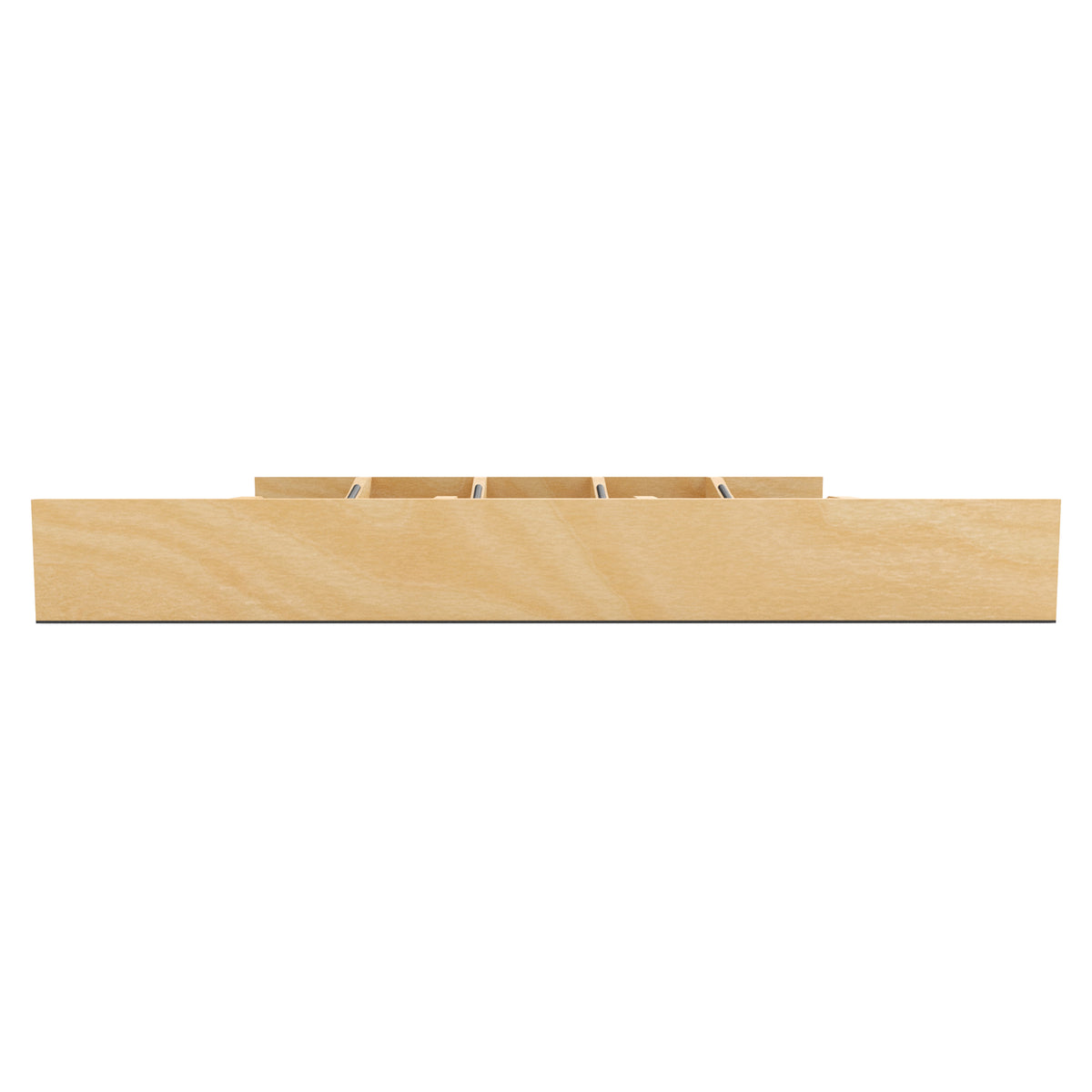 Rev-A-Shelf Utensil Insert, Black Accents, Maple, 19.25 in., 4WUTCC-24MB-1