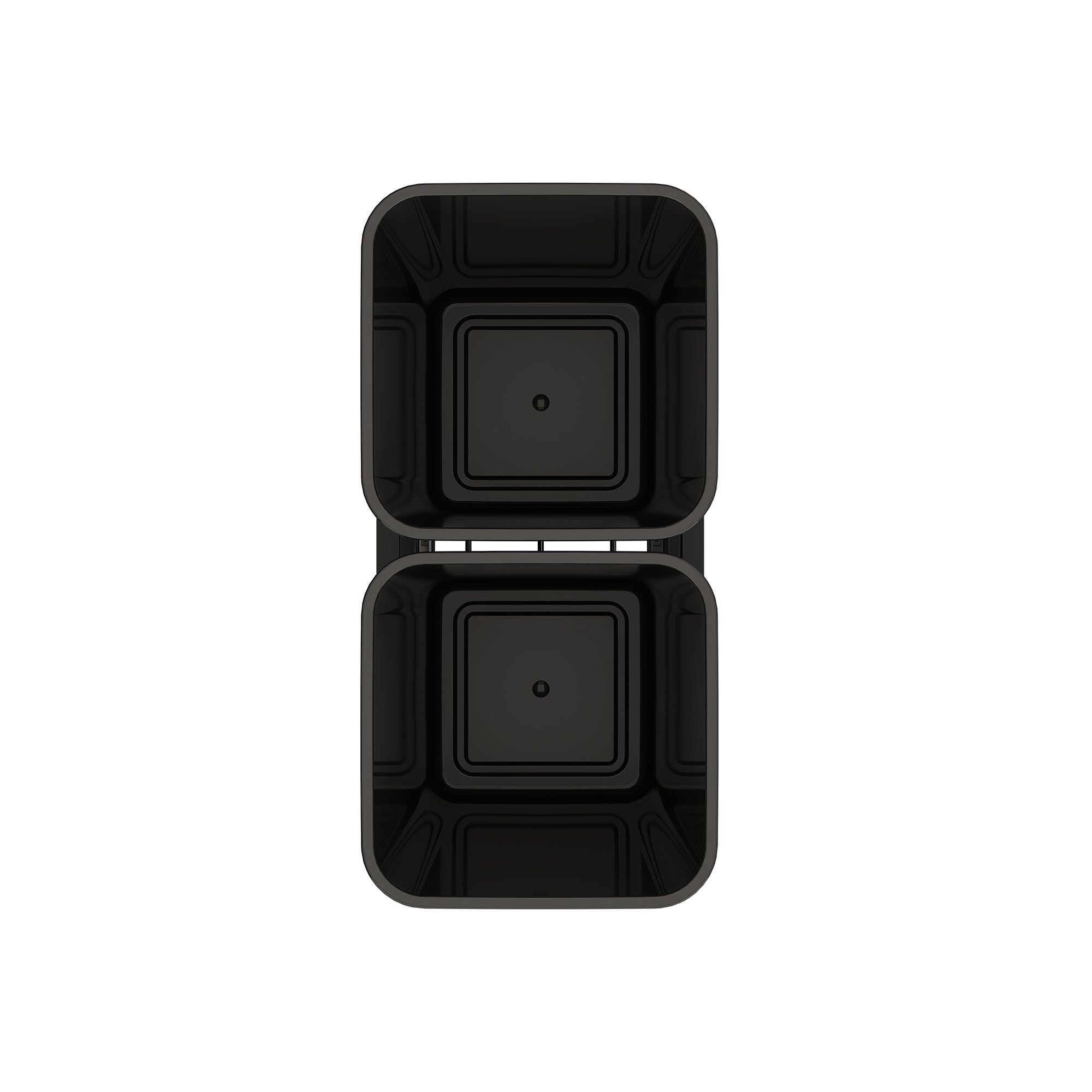Rev-A-Shelf Double Pullout 27 qt. Kitchen Trash Can, Soft-Close, 5349-1527DM-218 - VMInnovations