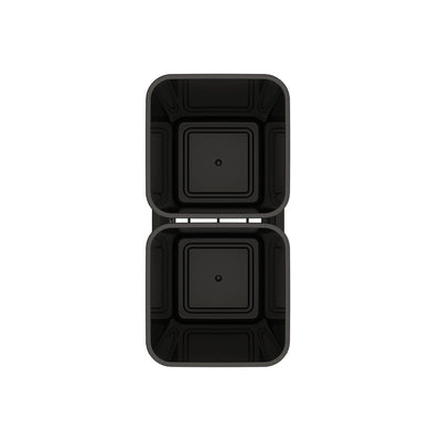 Rev-A-Shelf Double Pullout 27 qt. Kitchen Trash Can, Soft-Close, 5349-1527DM-218 - VMInnovations