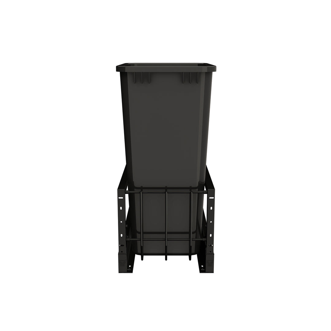 Rev-A-Shelf Single Pullout 50 qt. Kitchen Trash Can, Soft-Close, 5349-1550DM-118