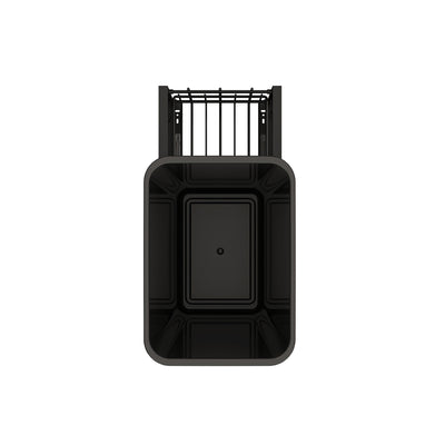 Rev-A-Shelf Single Pullout 50 qt. Kitchen Trash Can, Soft-Close, 5349-1550DM-118