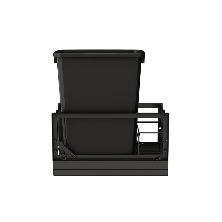 Rev-A-Shelf Single Pullout 35 qt. Kitchen Trash Can, Soft-Close, 5349-15DM18-118