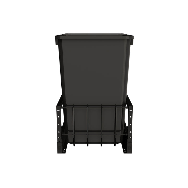 Rev-A-Shelf Double Pullout 50 qt. Kitchen Trash Can, Soft-Close, 5349-2150DM-218