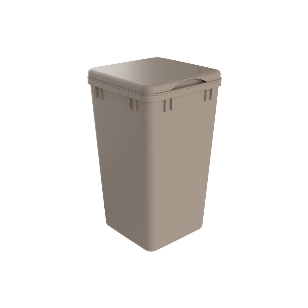 Rev-A-Shelf 27 qt. Trash Can Replacement Lid, Champagne, RV-1024-LID-12-1-40 - VMInnovations