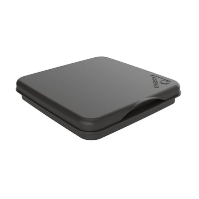 Rev-A-Shelf 27 qt. Trash Can Replacement Lid, Orion Gray, RV-1024-LID-13-1-40