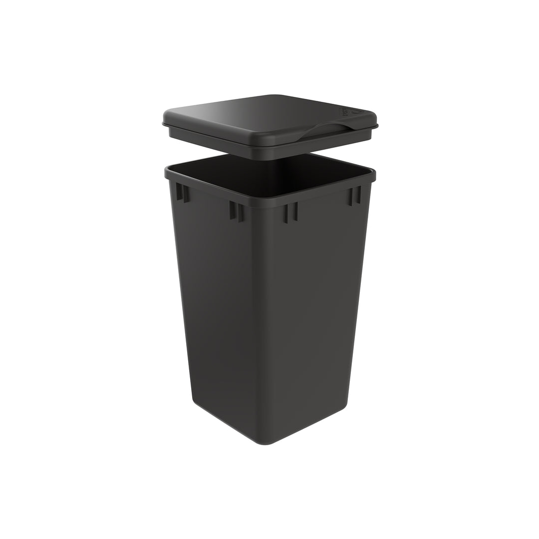 Rev-A-Shelf 27 qt. Trash Can Replacement Lid, Orion Gray, RV-1024-LID-13-1-40 - VMInnovations