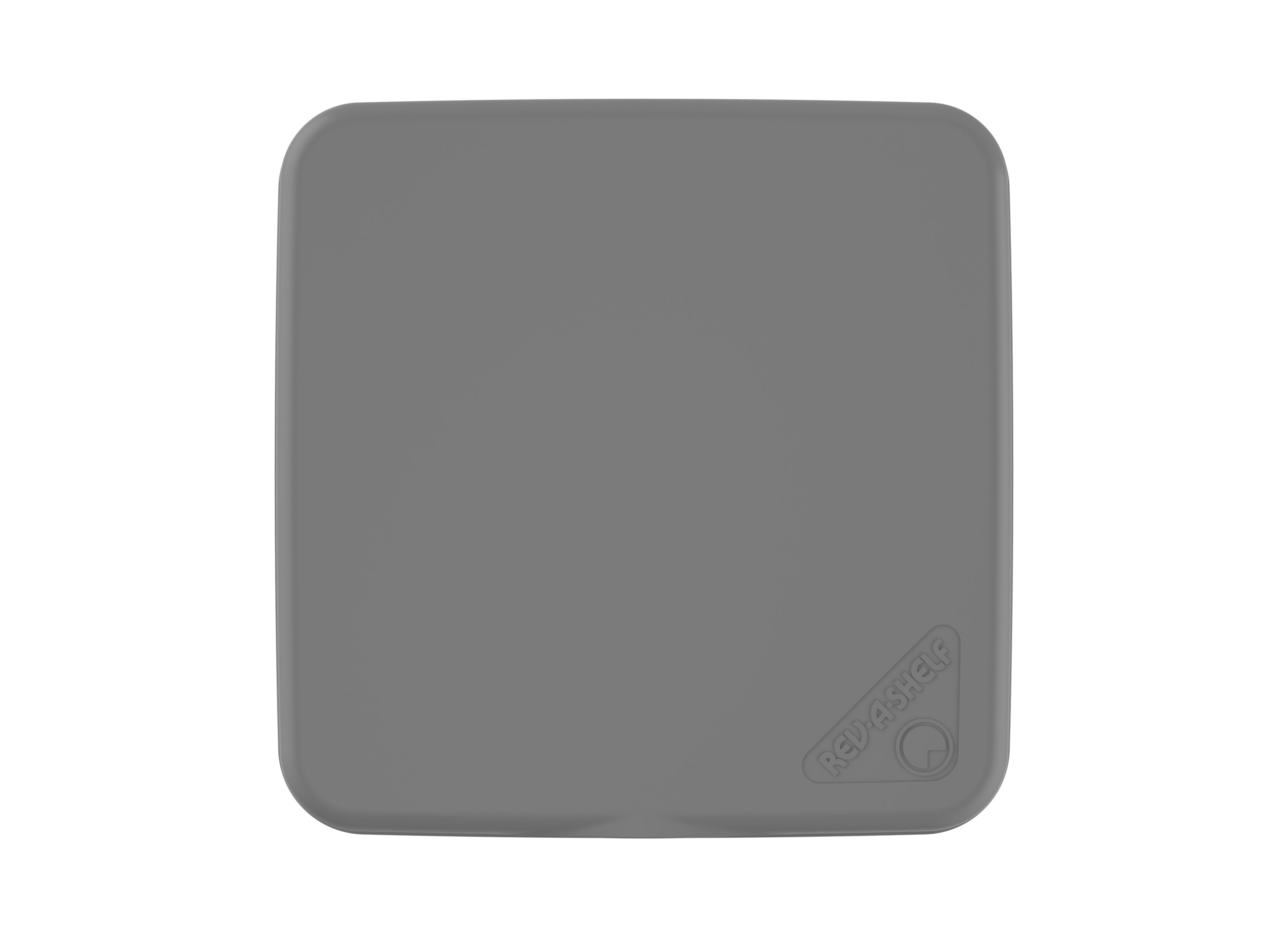 Rev-A-Shelf 27 qt. Trash Can Replacement Lid, Gray, RV-1024-LID-14-1-40 - VMInnovations