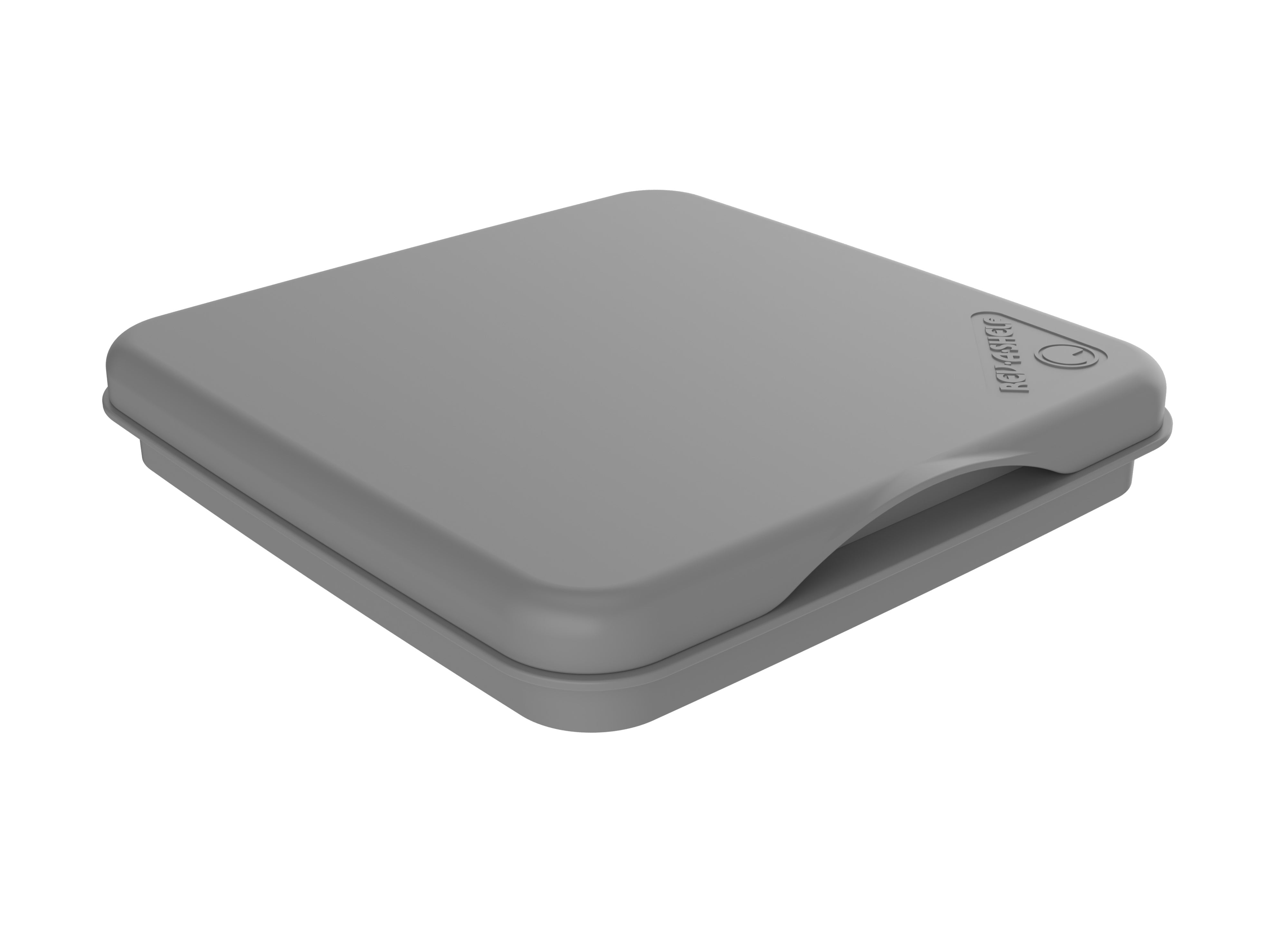 Rev-A-Shelf 27 qt. Trash Can Replacement Lid, Gray, RV-1024-LID-14-1-40 - VMInnovations