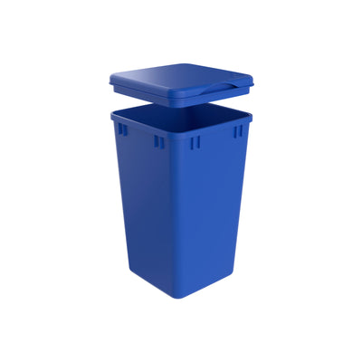 Rev-A-Shelf 27 qt. Trash Can Replacement Lid, Blue, RV-1024-LID-22-1-40